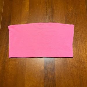 Bright pink Forever 21 tub top